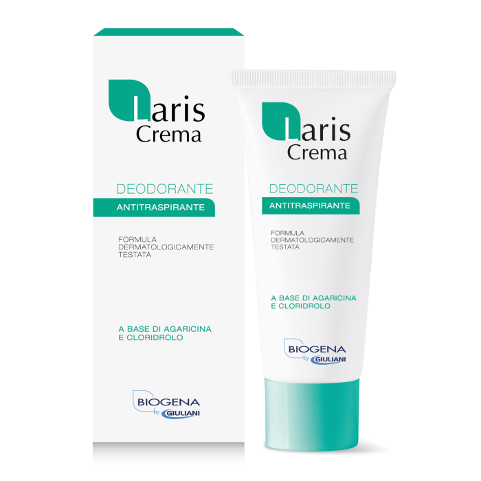 Крем Антиперспірант-Дезодорант Biogena Laris Crema